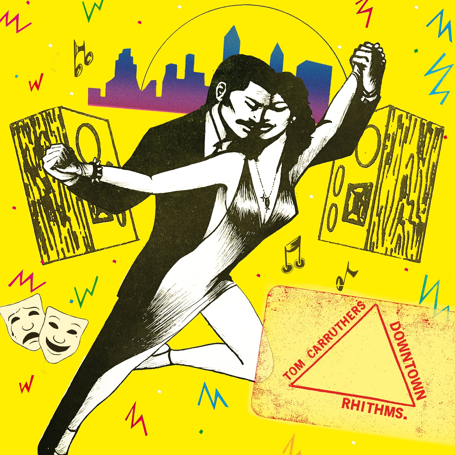 Tom Carruthers - Downtown Rhithms 2xLP (YELLOW VINYL) - LIES-208