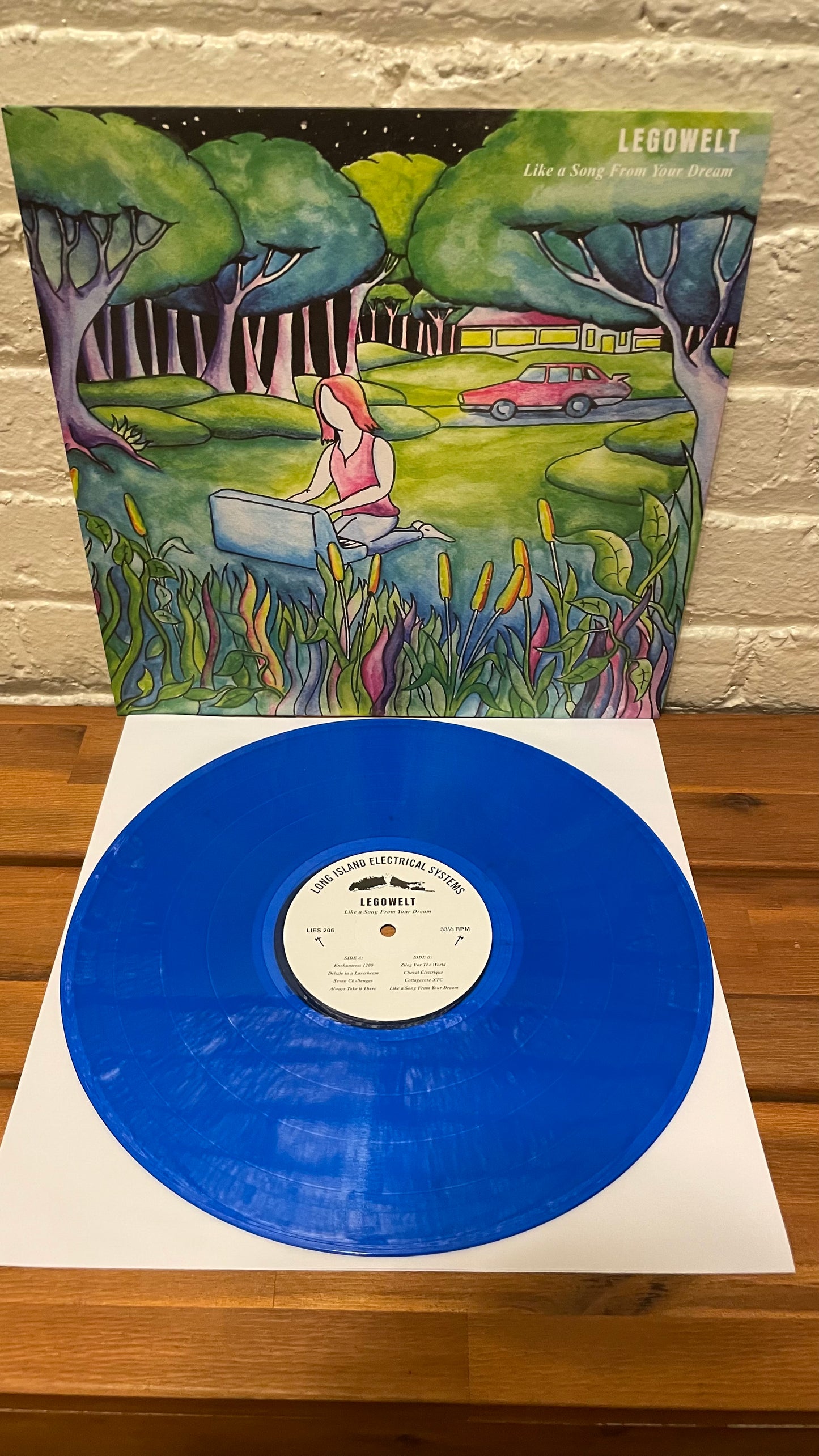 LEGOWELT-Like a Song From Your Dream (BLUE VINYL) -LP- LIES-206