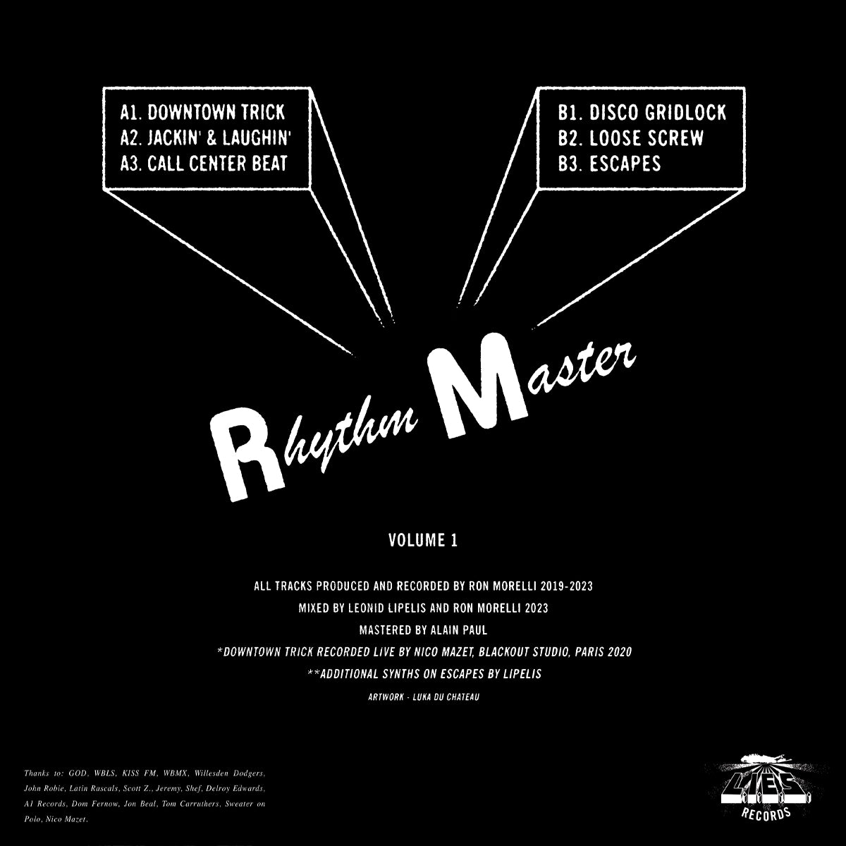 Ron Morelli- Rhythm Master - LP - LIES-202