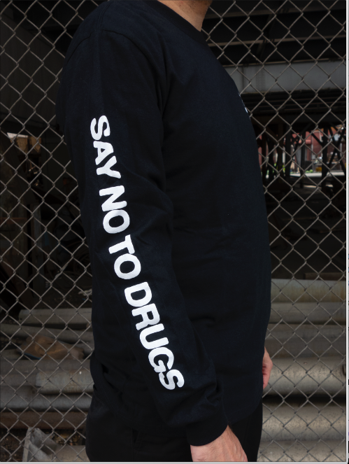 Runaway Trance DJ - L/S Tee - Black