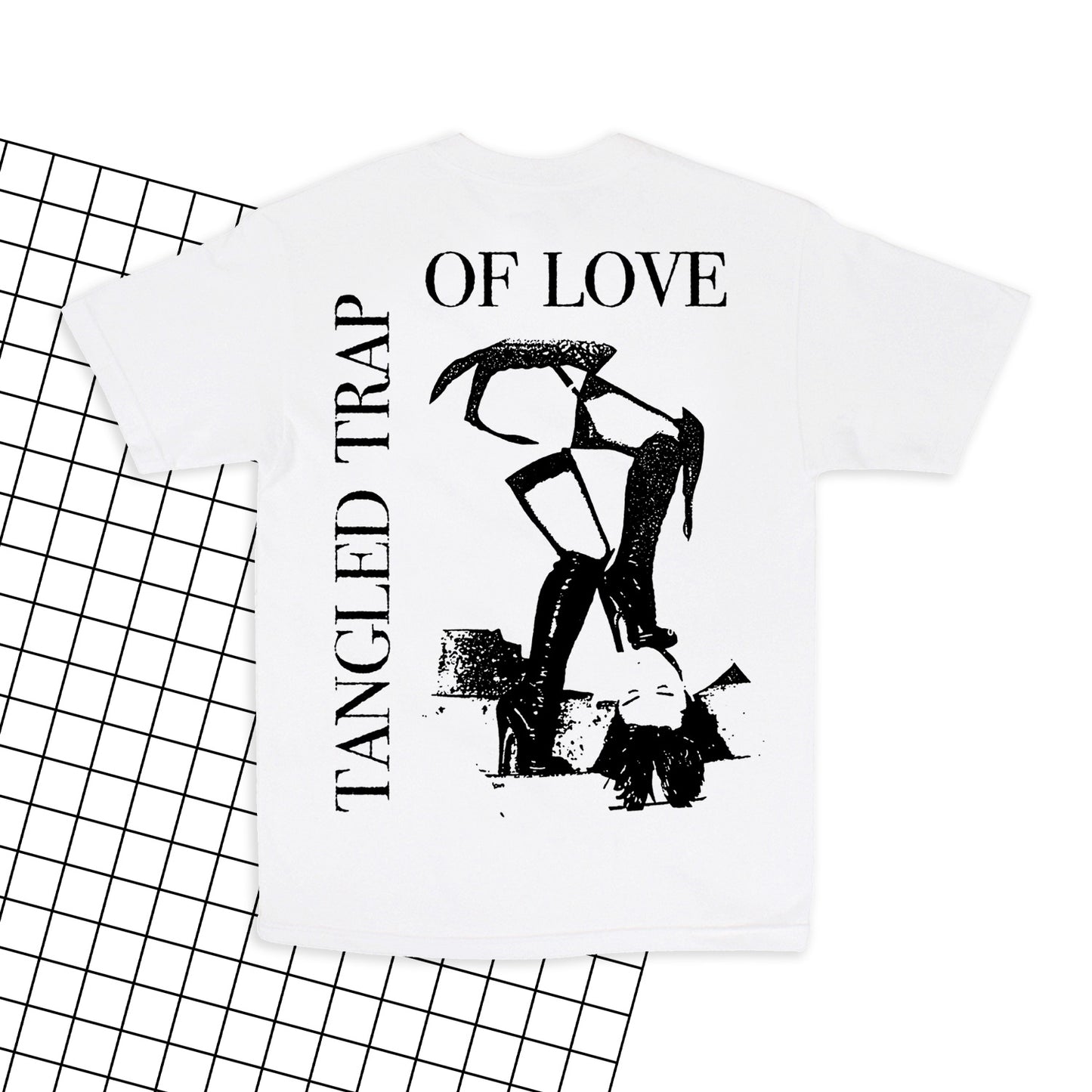 Tangled Trap of Love - S/S Tee - White