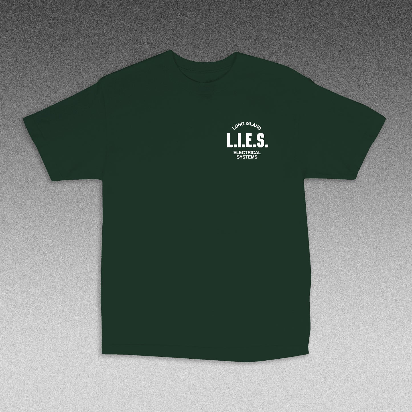 L.I.E.S. Classic Logo Back Print - S/S Tee - GREEN