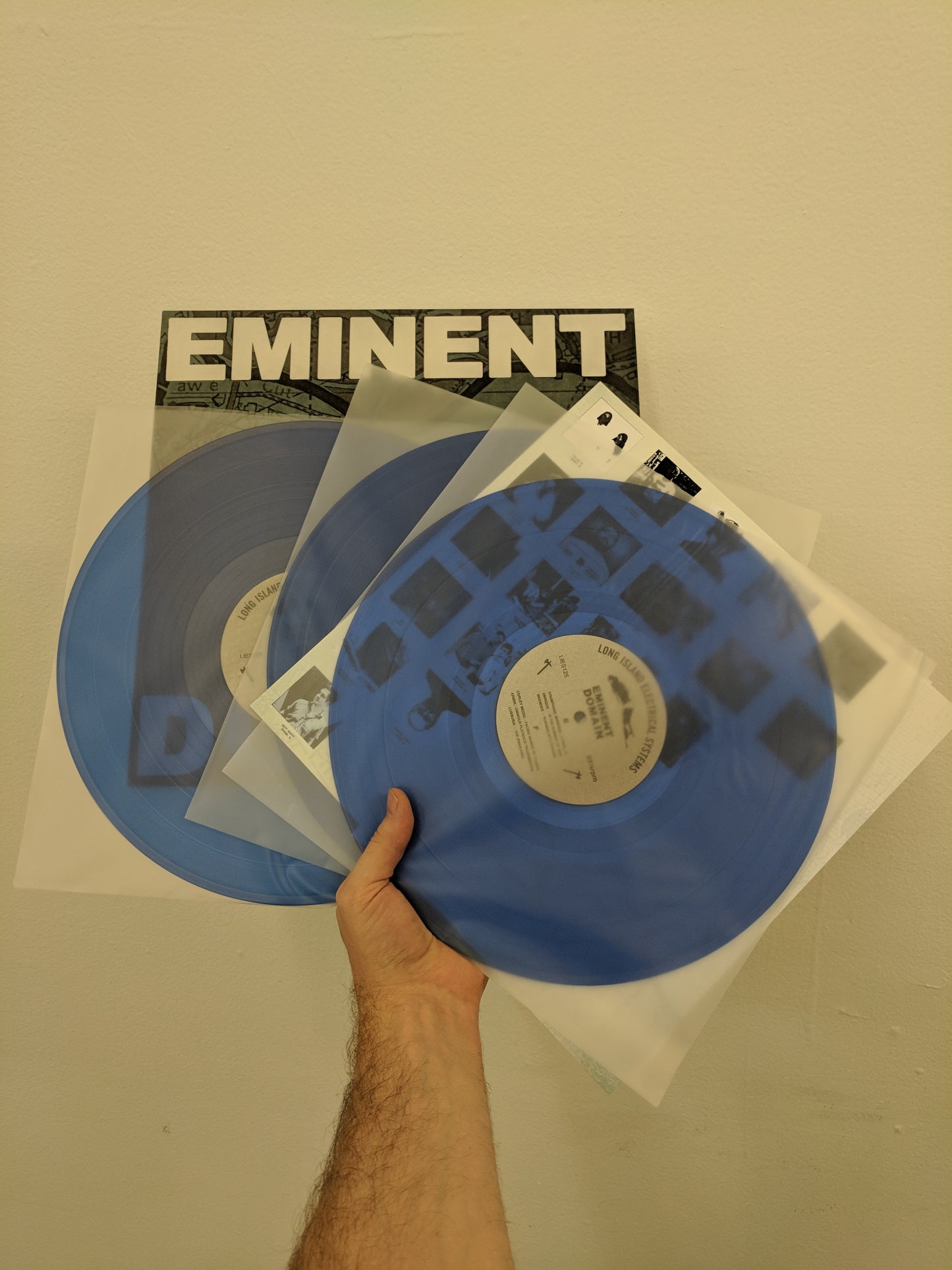 Various Artists - Eminent Domain 3xLP+ 45 - BLUE VINYL VERSION