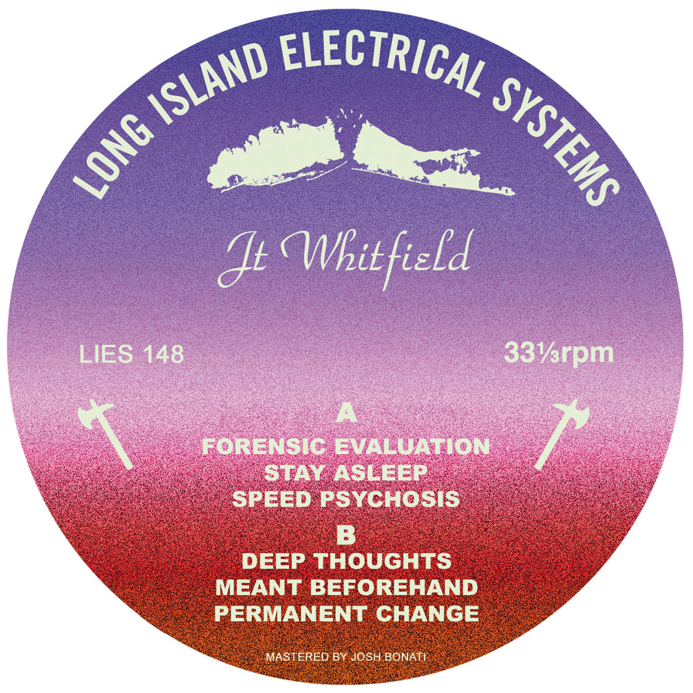 JT Whitfield -untitled - LP - LIES-148