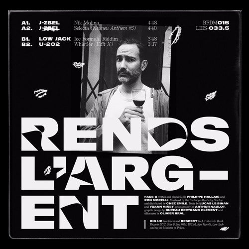 L.I.E.S. X BFDM "Rends L'argent" comp - 12" - LIES-033.5