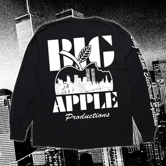 BIG APPLE PRODUCTIONS  L/S  - BLACK