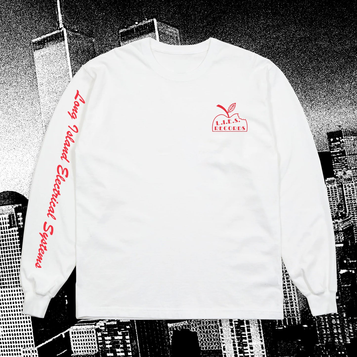 BIG APPLE PRODUCTIONS  L/S  - WHITE (PRE-ORDER)