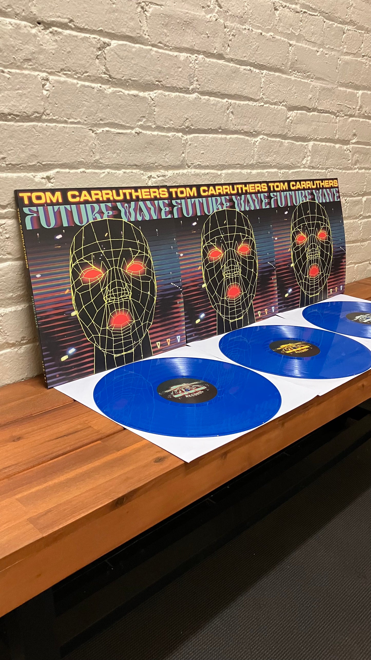 Tom Carruthers - Future Wave BLUE VINYL EDITION 3xLP - LIES-197