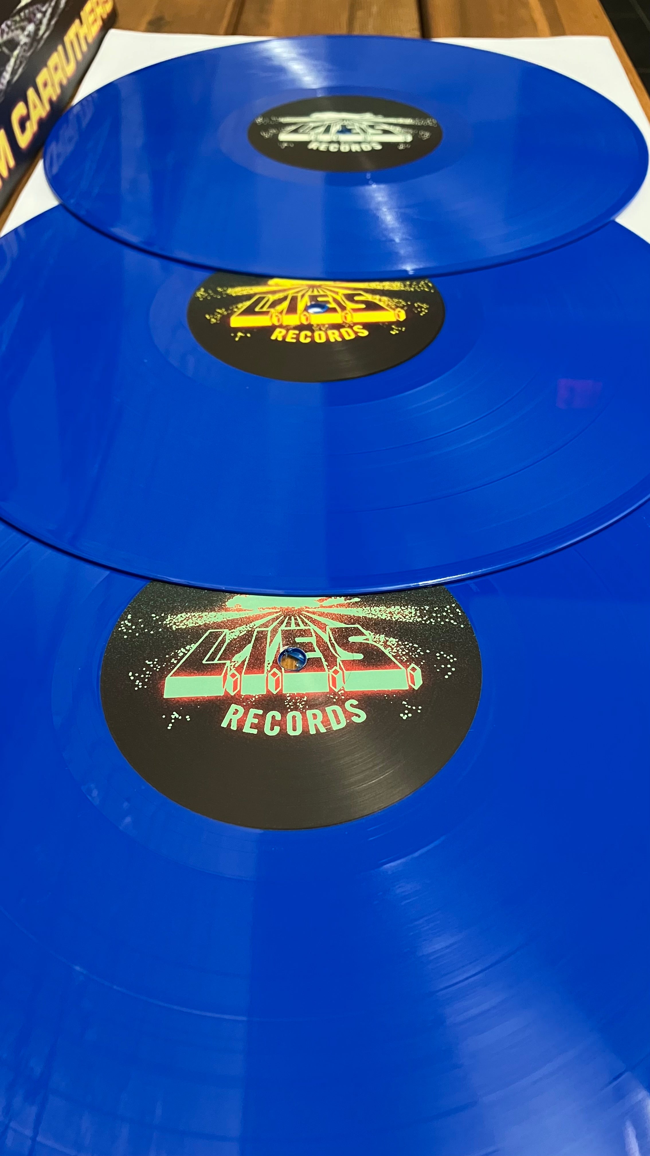 Tom Carruthers - Future Wave BLUE VINYL EDITION 3xLP - LIES-197 – L.I.E ...