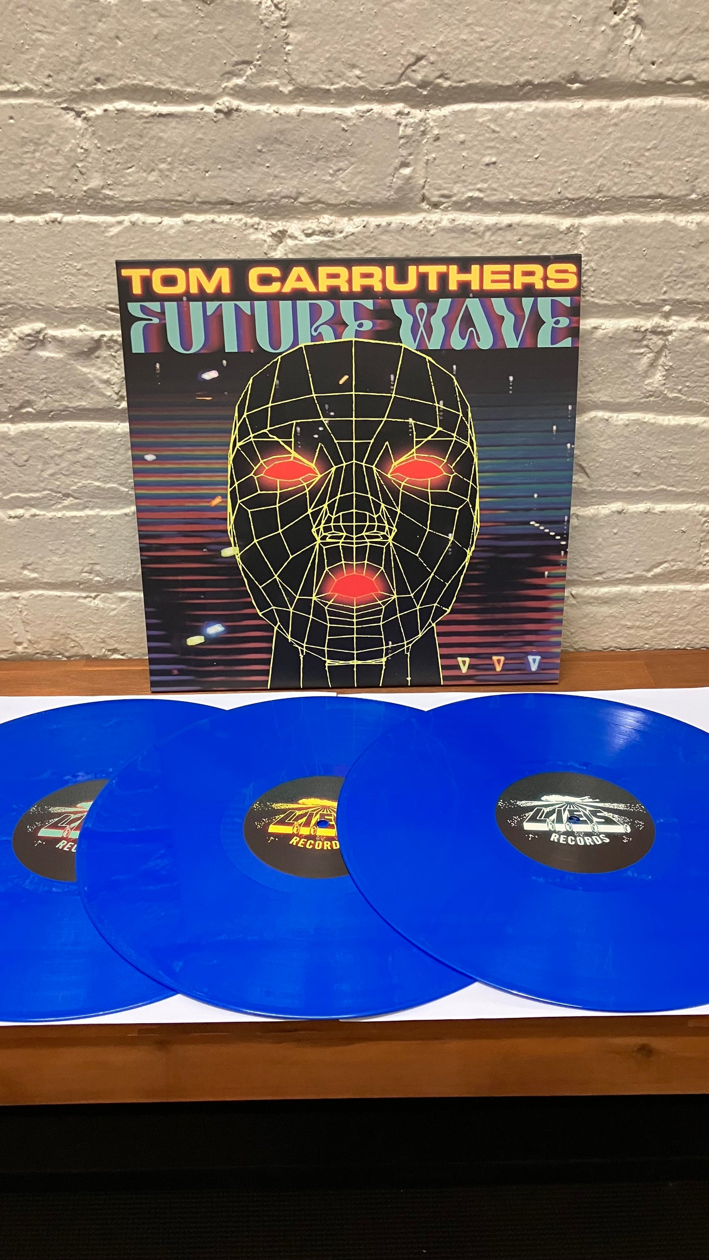 Tom Carruthers - Future Wave BLUE VINYL EDITION 3xLP - LIES-197