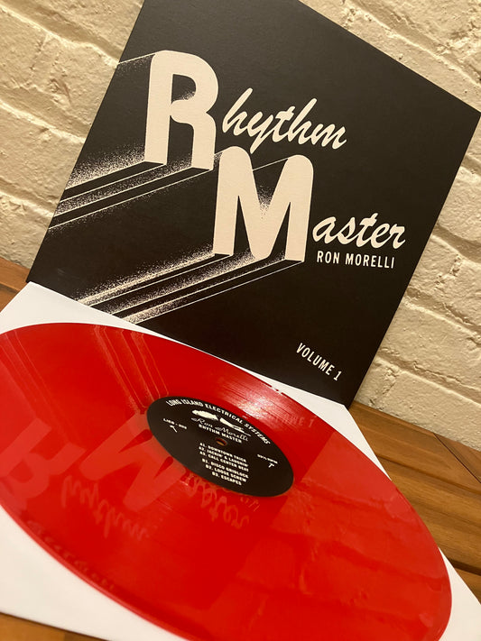 Ron Morelli- Rhythm Master - LP - RED VINYL VERSION - LIES-202