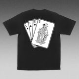L.I.E.S. Records -WILD CARDS TEE - S/S t-shirt - BLACK