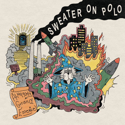 SWEATER ON POLO - ALMIGHTY GRAND ESSENCE - 2xLP -(COLOR VINYL) PRE-ORDER