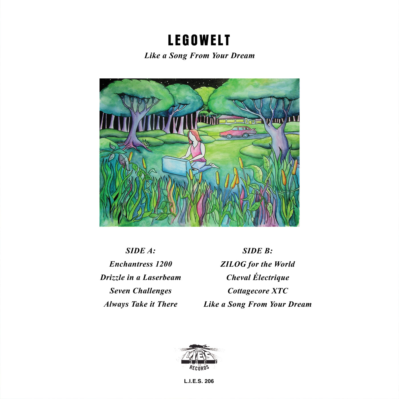 LEGOWELT-Like a Song From Your Dream (BLACK VINYL) -LP- LIES-206