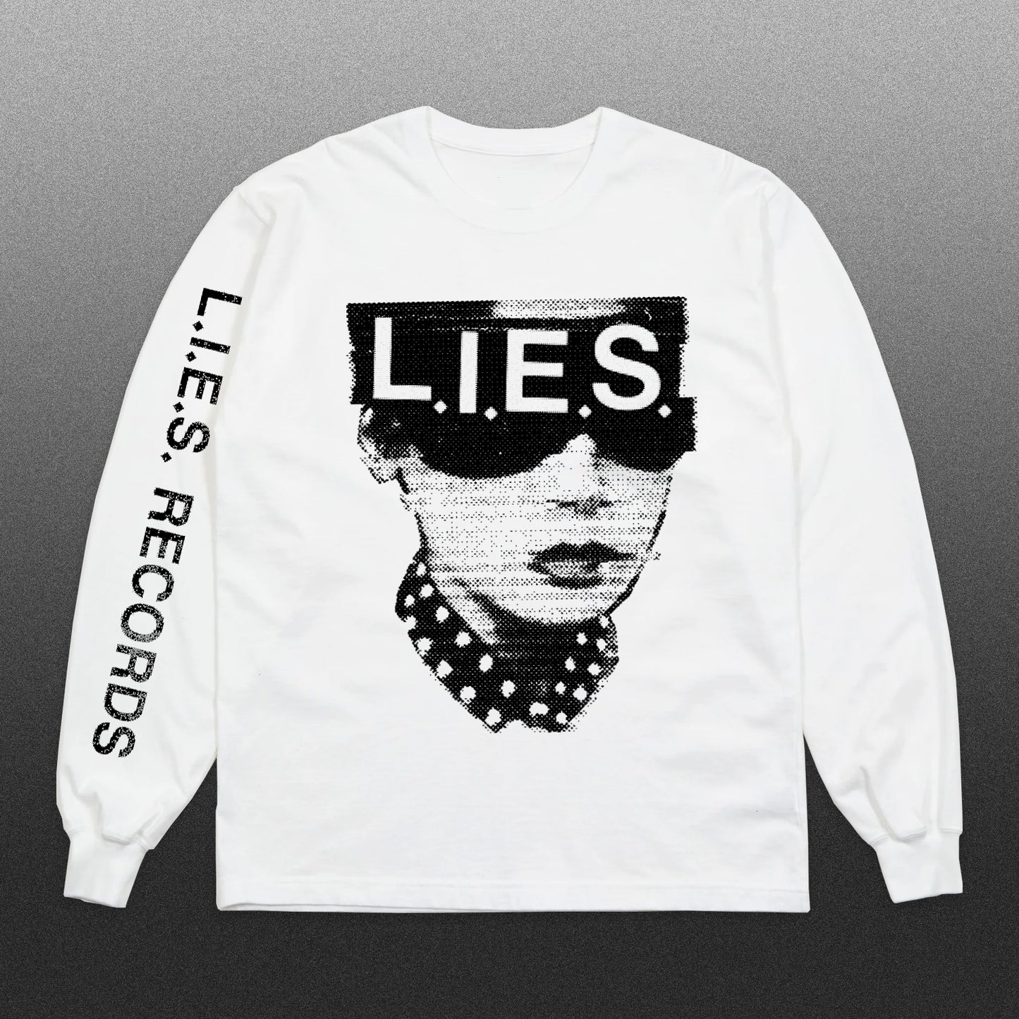 L.I.E.S. DECADENCE  L/S  - White