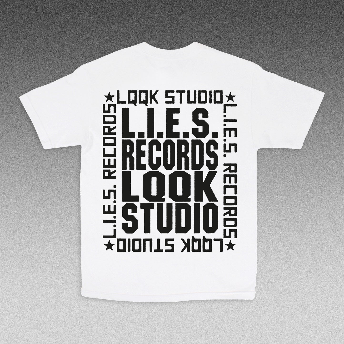 L.I.E.S. x LQQK Studio WEAKNESS IS A CRIME - S/S Tee - WHITE