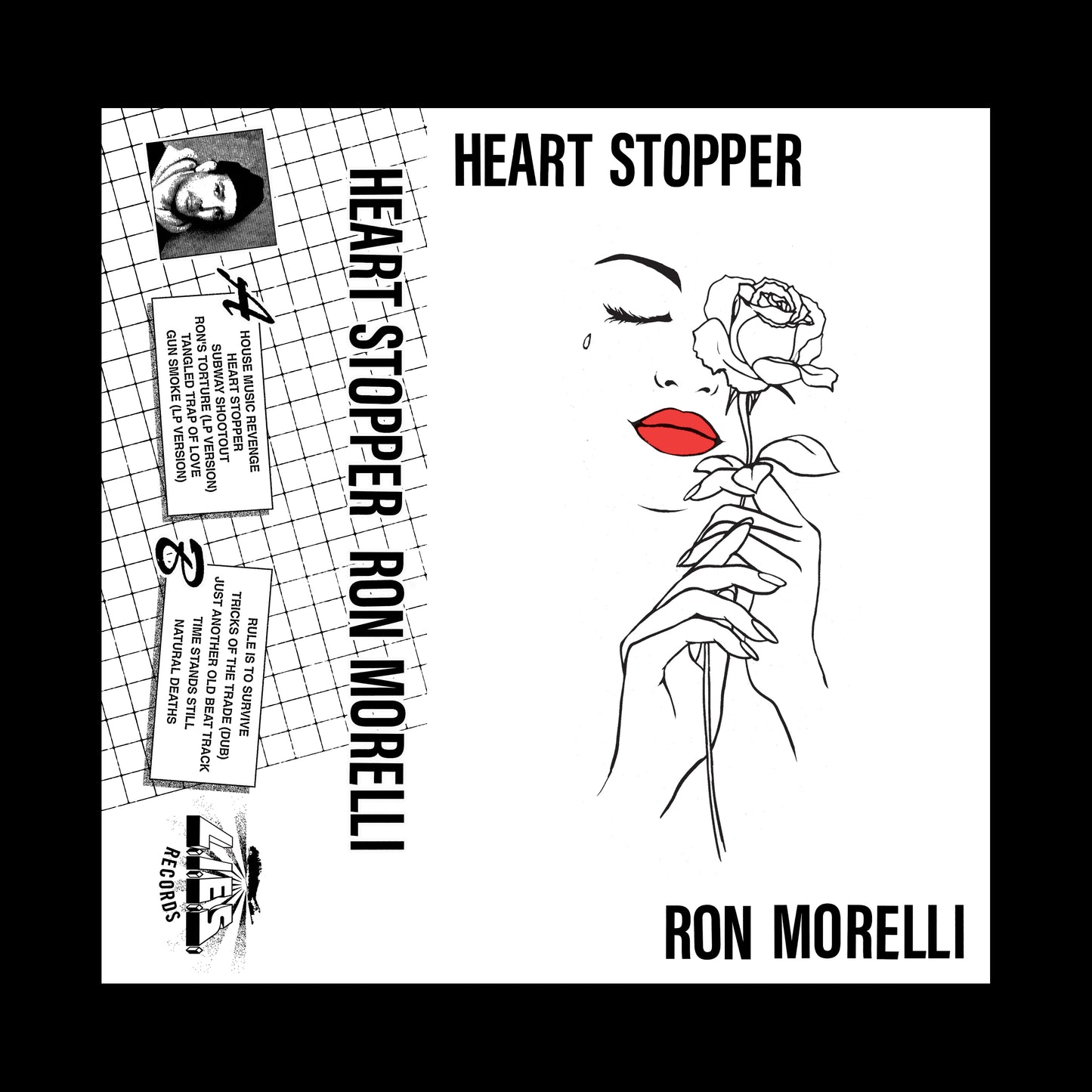 Ron Morelli- HEART STOPPER- Cassette PRE-ORDER - LIES-200