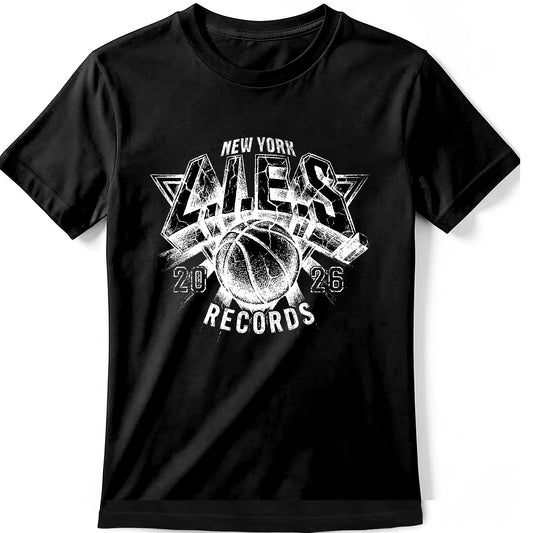 L.I.E.S. x KNICKS KINGS OF NY - S/S Tee - BLACK (PRE-ORDER)