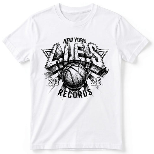 L.I.E.S. x KNICKS KINGS OF NY - S/S Tee - WHITE (PRE-ORDER)