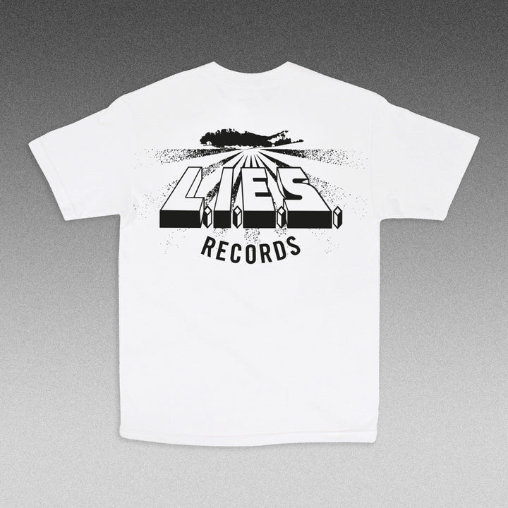 L.I.E.S Records Black Electrical Systems Print Hoodie